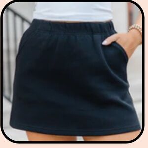 Classic Black Women's skort